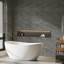 Deivids Peel and Stick Marble Wall Tile-108837969