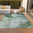 Machine Washable Indoor/Outdoor Cicel ACN1140 Seafoam Rug-109489535