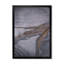 Œuvre d'art moderne sur toile monochrome dramatique gris IV-84353620-84353643