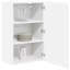 Vidaxl Kitchen Wall Cabinet Smoked Oak 50 X 31 X 80 Cm Engineered Wood-121217831-121217829