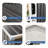 Outdoor Storage Shed With Rack