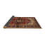 Tapis brun à motif oriental-460406758
