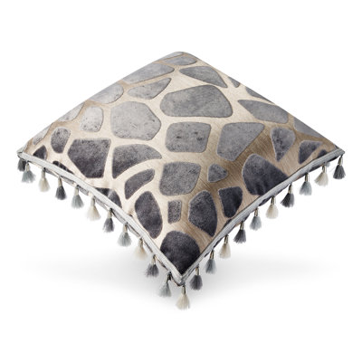 Pebble Plush Throw Square Pillow Cover & Insert