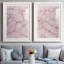 «Rose Marble I», reproduction encadrée de qualité supérieure - prête à être accrochée-51279300-51279301