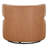 Bascom Genuine Leather Upholstered Swivel Barrel Chair-337677604
