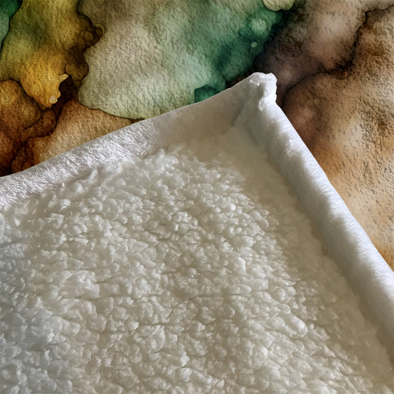 Couverture en sherpa CBBL00086, L 51 po x L 60 po