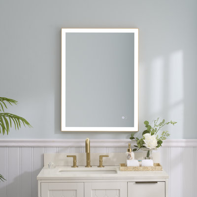 Miroir de salle de bain à DEL Edlun