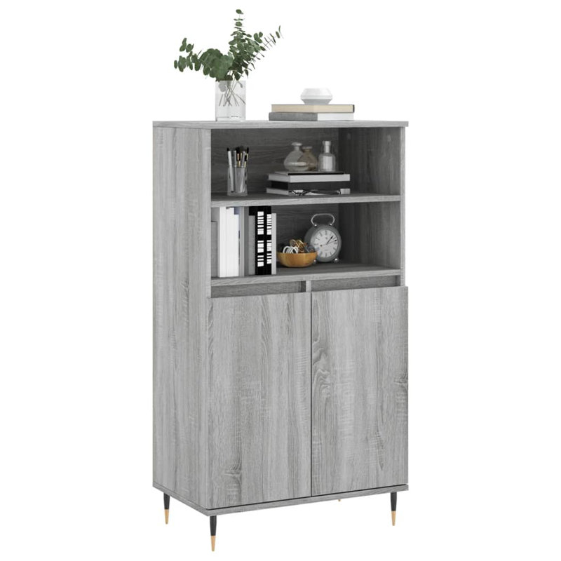 Asaro 60cm Sideboard, Grey Sonoma