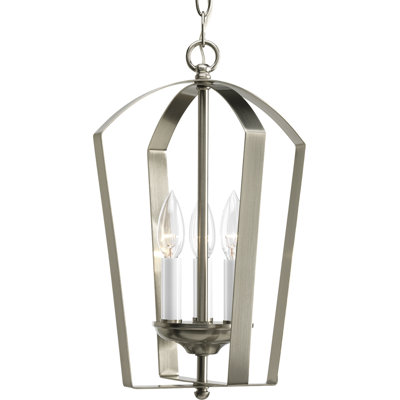 Luminaire suspendu géométrique à 3 lumières Carilynn