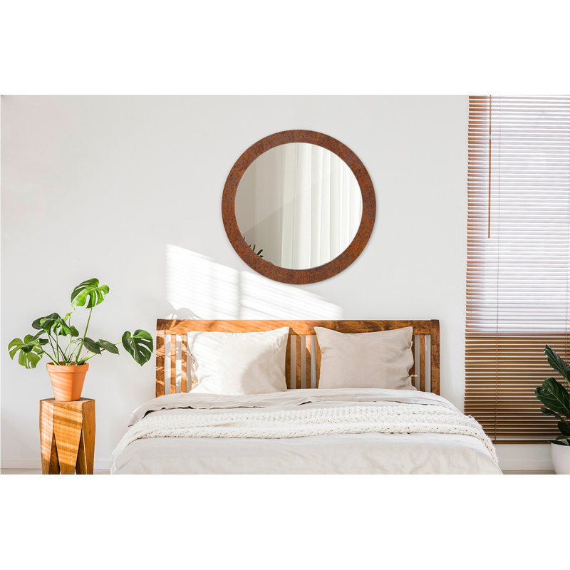 Huldar Glass Flat Wall Mirror