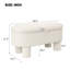 Repose-pieds moderne avec rangement et repose-pieds Corduroy-274731498