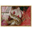 Oliver Gal Cleo and the Snake Fashion - Framed Acrylic Glass Wall Art-1866943545-1866943548
