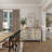 Mao Wood Window Pane Inspired 2 Door White Wall Mirror with Arched Top and Distressing