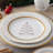 Noritake Charlotta Gold Holiday Tree 9" Accent Plates