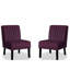 Ensemble de 2 chaises d'appoint Reese Mid Century Modern-1260568846
