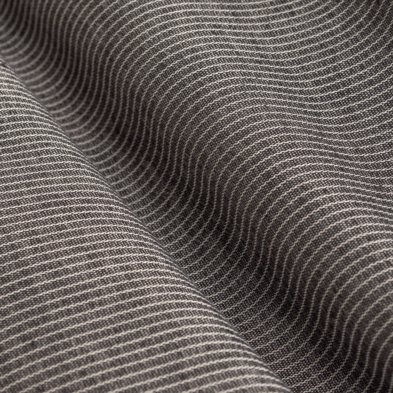 Smithsonian Redeem Stripe Eco-friendly Duvet Cover Set, Black, King Duvet Cover + 2 King Shams