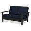 Causeuse d'extérieur 52,25 po avec coussins Harbor-127285431-127285435