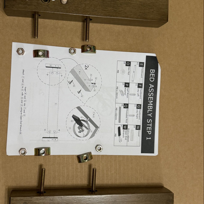 Cape Solid Wood Bed Frame