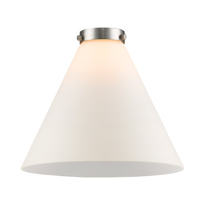 10 in. H Glass Empire Pendant Shade