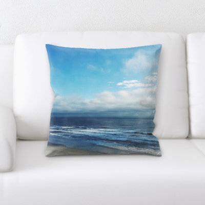 Jason Microsuede Reversible Throw Pillow