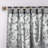  Leaves Pattern Machine Washable 100% Polyester Black Out Curtains with Back Tabs-103688500-103688496