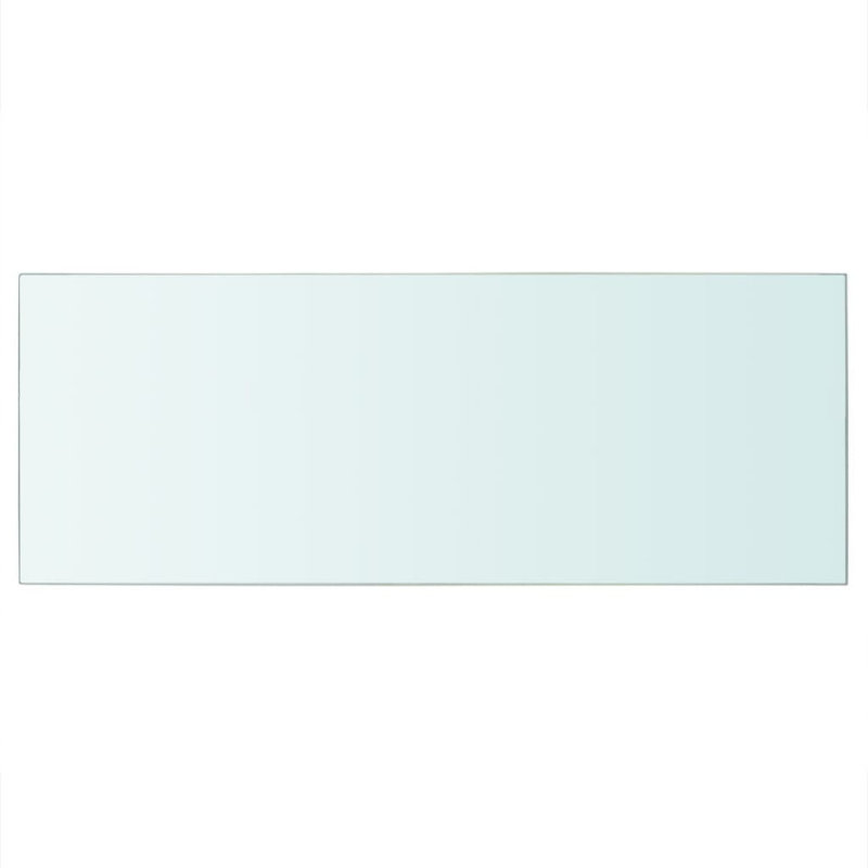 Zaynab 2 Piece Glass Floating Shelf, 0.8cm H x 60cm W x 25cm D