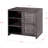 Felecia 2 Drawer Dresser with Media Shelf