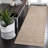 Ajeya Solid Power Loom Polypropylene Area Rug in Beige-1287335284