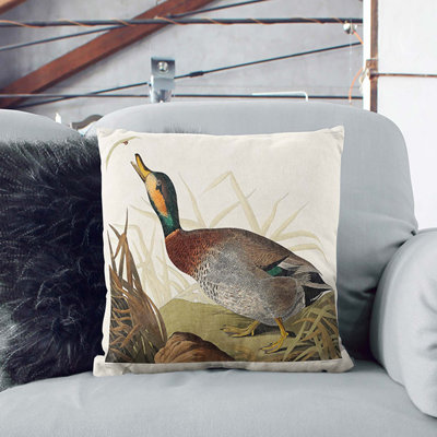 Floral Square Throw Cushion