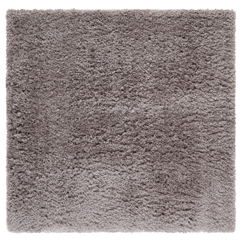 Frankye Shag Performance Solid Color Rug, Square 4'