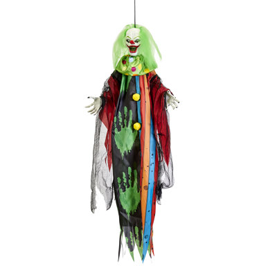 Clown animé 46 "d'Halloween suspendu