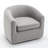 Richard  Upholstered Velvet Swivel Barrel Chair-1165934496