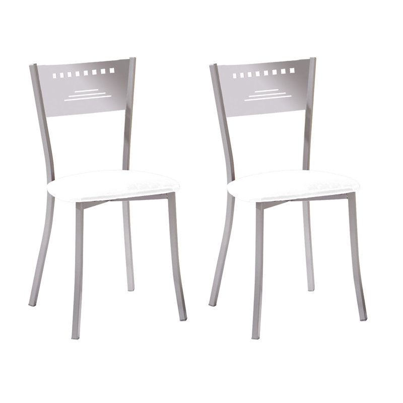 Farmanela Upholstered Dining Chair, White