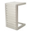 Table d'appoint en aluminium pour l'extérieur - Rouille - Surface polyvalente pour l'extérieur pratique et élégante