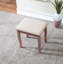 Ensemble coiffeuse et tabouret en bois