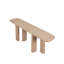 Console Sorrento - 239 cm (94 po) Finition naturelle vieillie