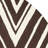 Sanyla Hand Tufted Wool Chevron Rug-1038611541