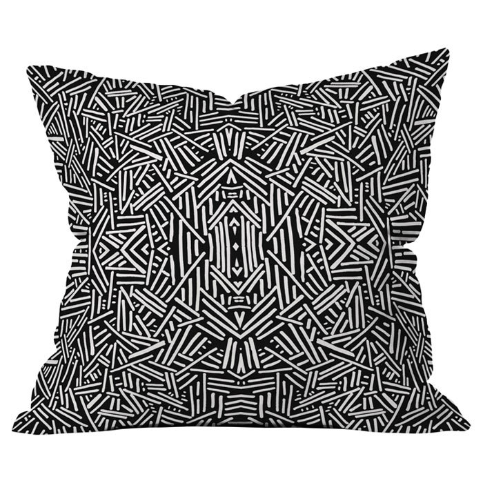 Radiate Throw Pillow, 18" x 18"
