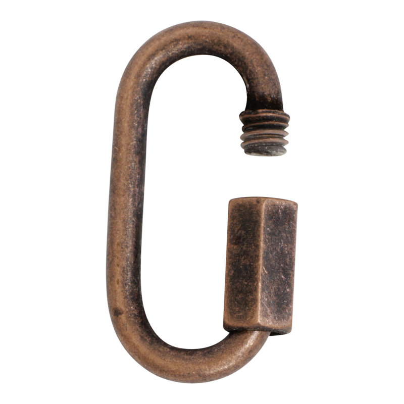 Verrouillage à vis fileté (2 pièces), Laiton, H 1,57 po x l 0,79 po x P 0,16 po