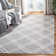 Rodgers Hand Woven Flat Weave Wool/Cotton Geometric Rug in Black/Gray