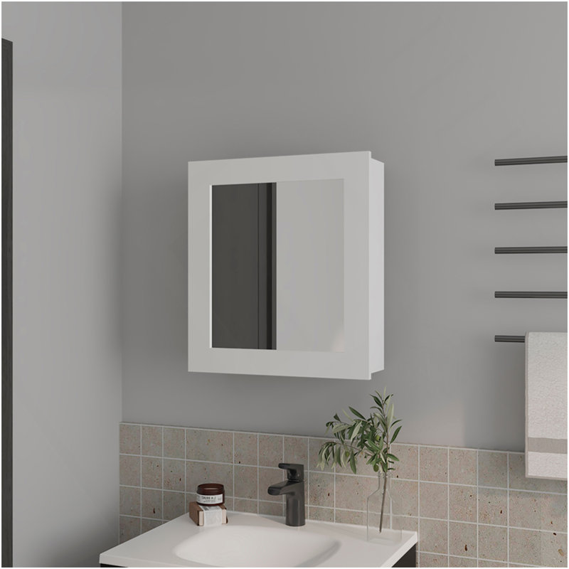 Pharmacie Hailey, salle de bain, blanc, Blanc