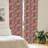 Colorful Floral Semi-Sheer Rod Pocket Curtain Panels-45230548