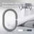 Solid Plastic Shower Curtain Hooks Rings-15866126