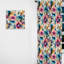 Volant rétro motif cachemire floral I - rideau en velours glamour - obscurcissant - 1 panneau-107578042