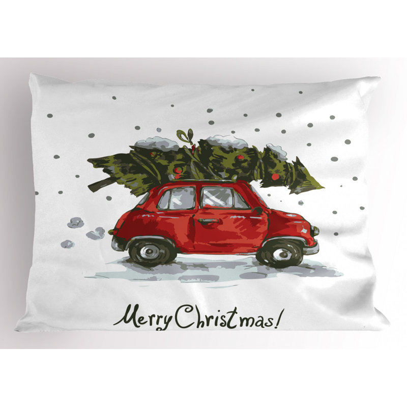 Retro Polyester Sham Set, Twin