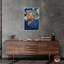 «Starry Night Van Gogh Cat», impressions sur toile de chat excentrique par Notoriart-104455090-104455108