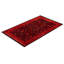Tapis rouge noué à la main Weirsky - One-of-a-Kind Weirsky