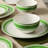 Rival 24-Piece Dinnerware Set Porcelain