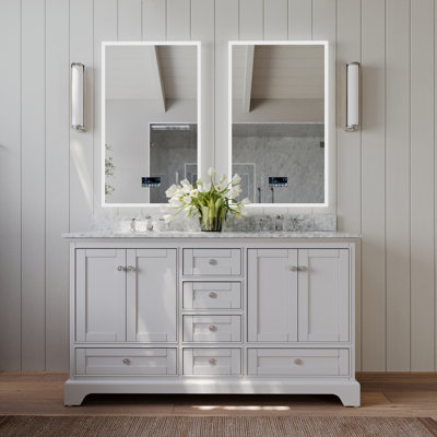 Audrey 60'' W Double Vanity