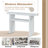 Minimalist Console Table With Shelf-900295469